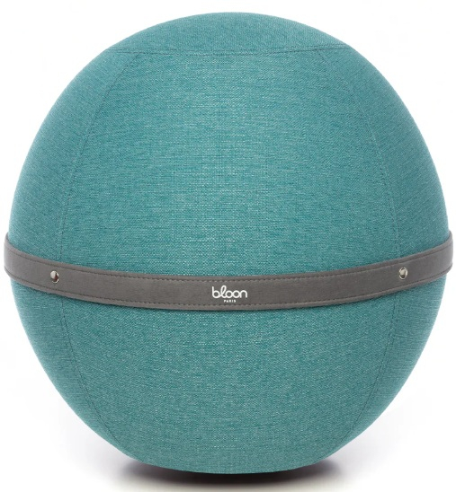 Siège ballon ergonomique publicitaire - BLOON Bleu lagon